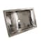 Nantucket Sinks 23.75 Inch Hand Hammered Stainless Steel Bathroom Sink TRS2416 - alternate 5